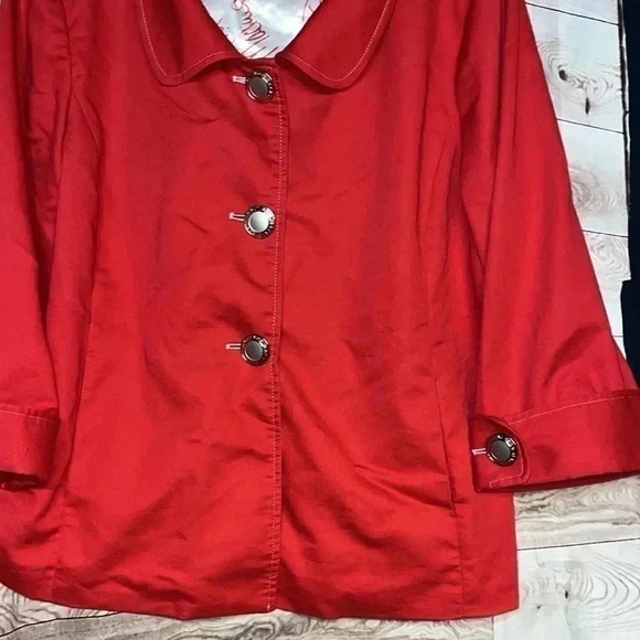 BOB MACKIE jacket Size XL RED - Picture 2 of 5